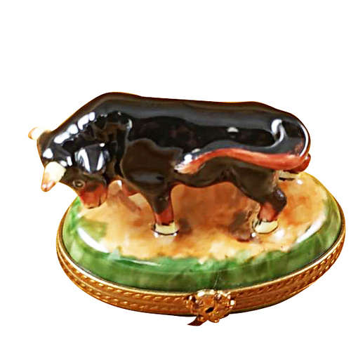 Magnifique Stock Market Bull Limoges Box