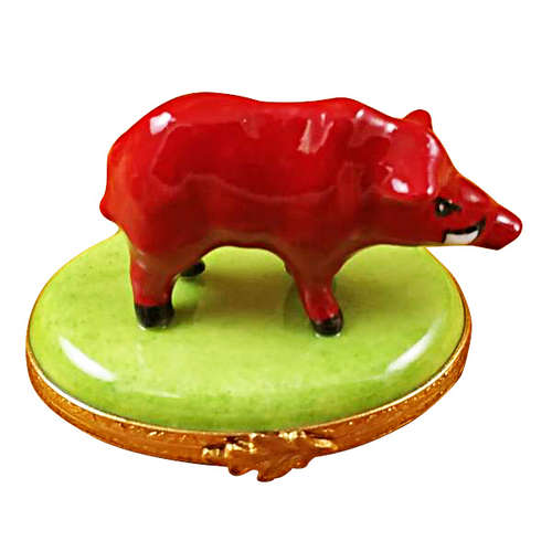 Magnifique Red Boar Limoges Box