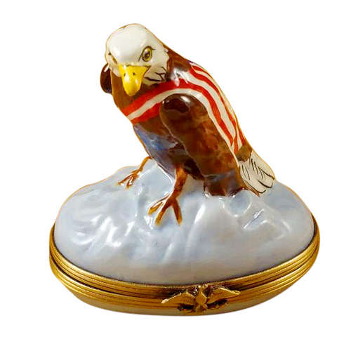 Magnifique American Eagle Limoges Box