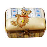 Magnifique Rectangle Box with Teddy Bear