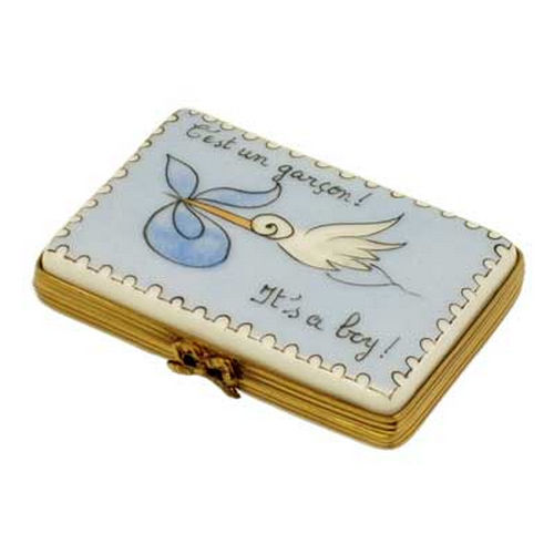 Magnifique It's a Boy Limoges Box