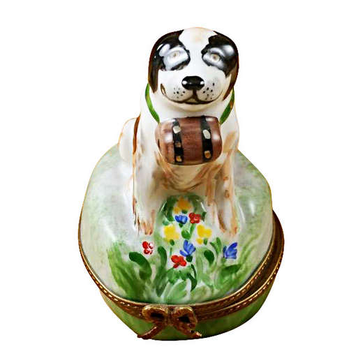 Magnifique Saint Bernard Limoges Box