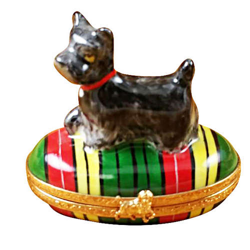 Magnifique Black Scottie Limoges Box