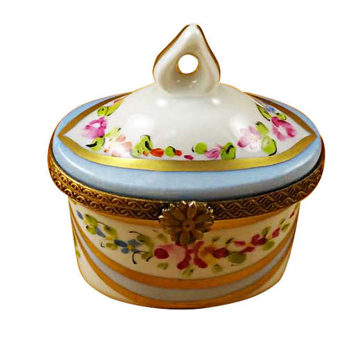 Magnifique Blue Crown Top Limoges Box