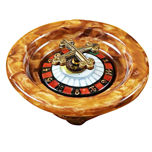 Magnifique Roulette Wheel Limoges Box