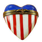 Magnifique American Flag Heart