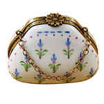 Magnifique Blue Bonnet Purse