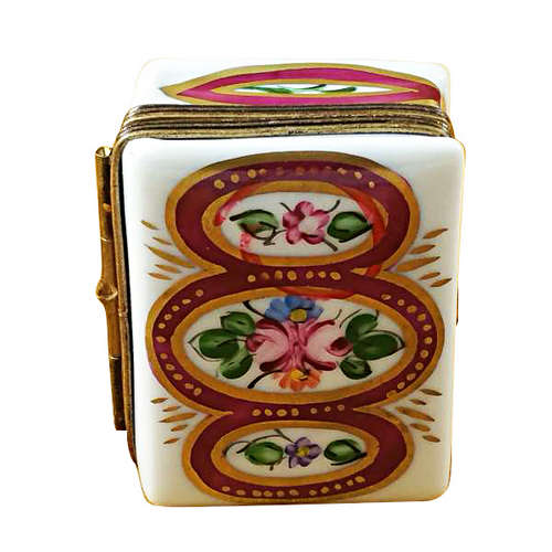 Magnifique Decorated Book Limoges Box