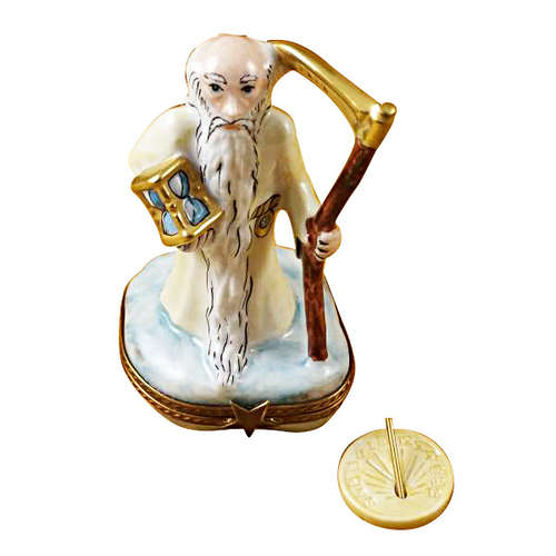 Magnifique Father Time Limoges Box