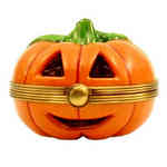 Magnifique Jack-o-Lantern with Candle