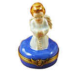 Magnifique Kneeling Angel Blue Base