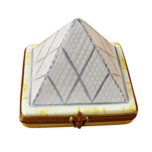 Magnifique Louvre Pyramid Limoges Box