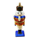 Magnifique Nutcracker on Flat Blue Base