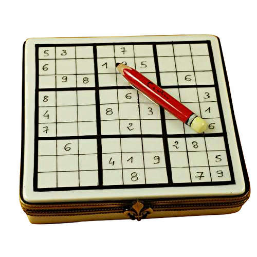 Magnifique Sudoku Limoges Box