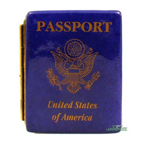 Magnifique United States Passport Limoges Box