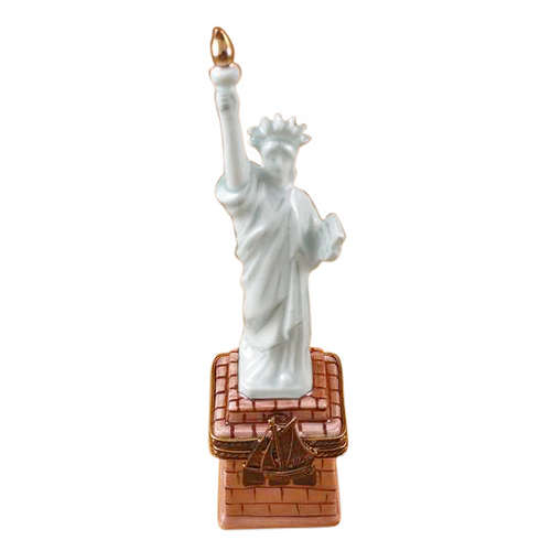 Magnifique Statue of Liberty Limoges Box