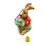 Magnifique Brown Easter Bunny with Egg