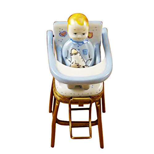 Magnifique Blue High Chair Limoges Box