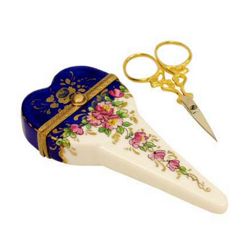 Magnifique Scissors in Case Limoges Box