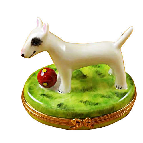 Magnifique Bull Terrier Limoges Box