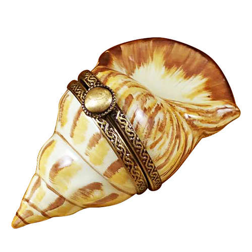 Magnifique Conch Shell Limoges Box