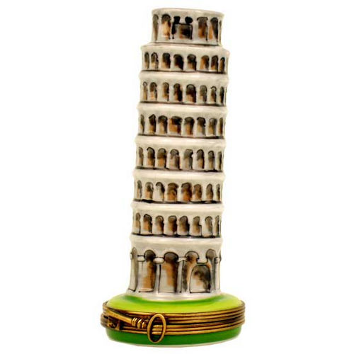 Magnifique Leaning Tower of Pisa Limoges Box