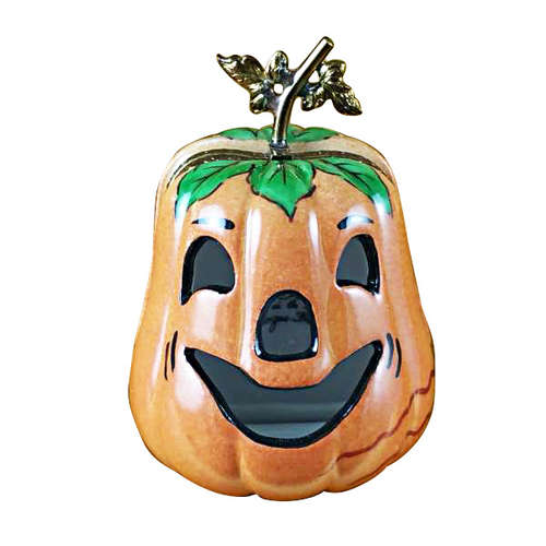Magnifique Jack o'Lantern Pumpkin Limoges Box
