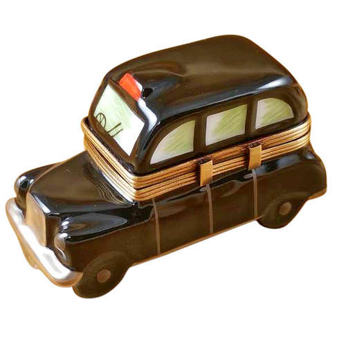 Magnifique London Black Taxi Limoges Box