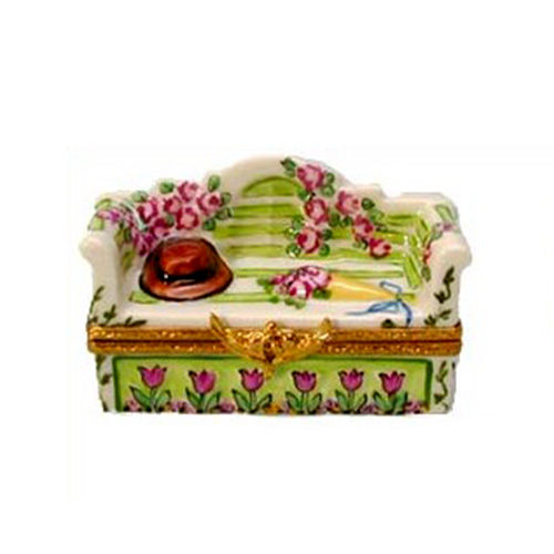 Artoria Garden Bench Limoges Box