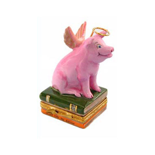 Artoria Angelic Pig Limoges Box