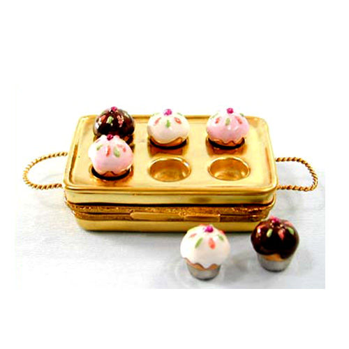 Artoria Cupcakes in Muffin Pan Limoges Box