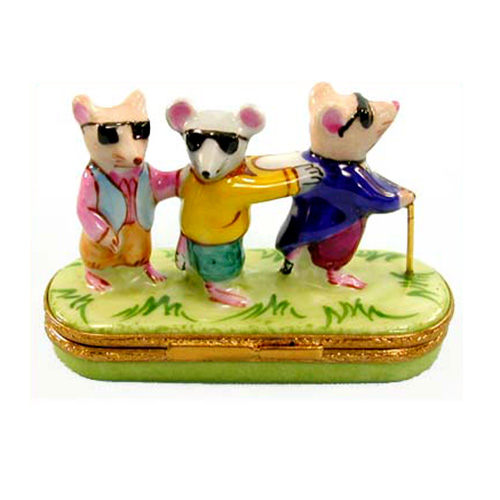 Artoria Three Blind Mice Limoges Box