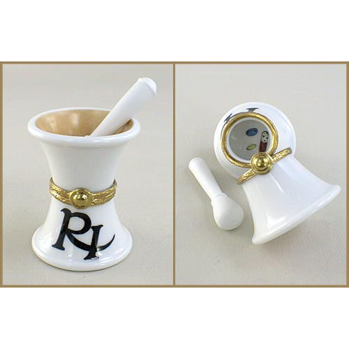 Artoria Mortar and Pestle Limoges Box