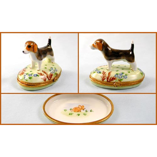 Artoria Beagle Limoges Box