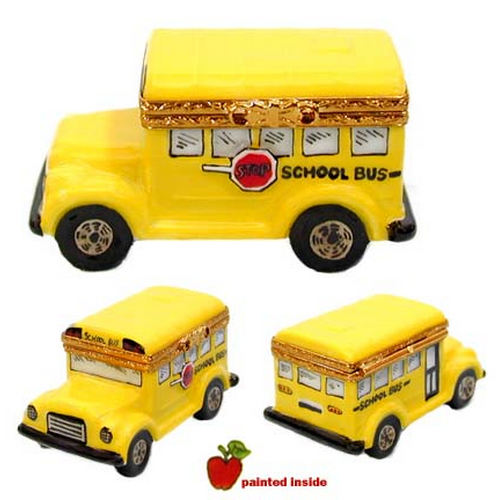 Artoria School Bus Limoges Box