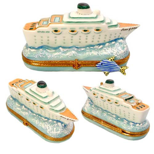 Artoria Cruise Ship Limoges Box