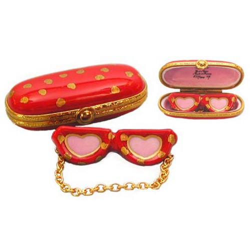 Artoria Heart Sunglasses Limoges Box