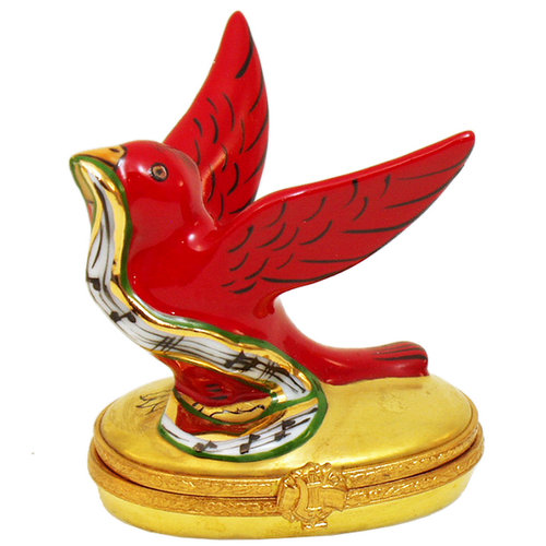 Artoria 12 Days of Xmas - calling birds Limoges Box