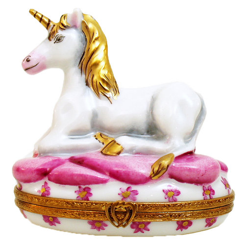 Artoria Unicorn Limoges Box