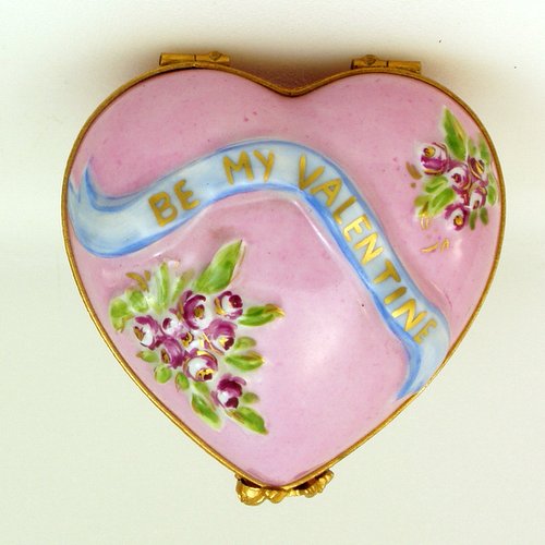 Artoria Be My Valentine Heart Limoges Box