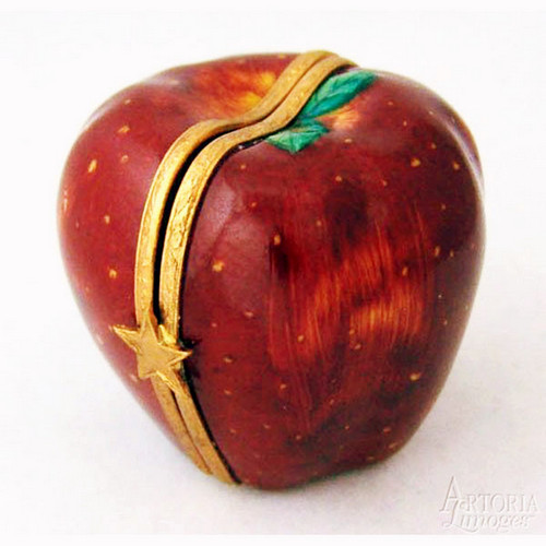 Artoria Apple Limoges Box