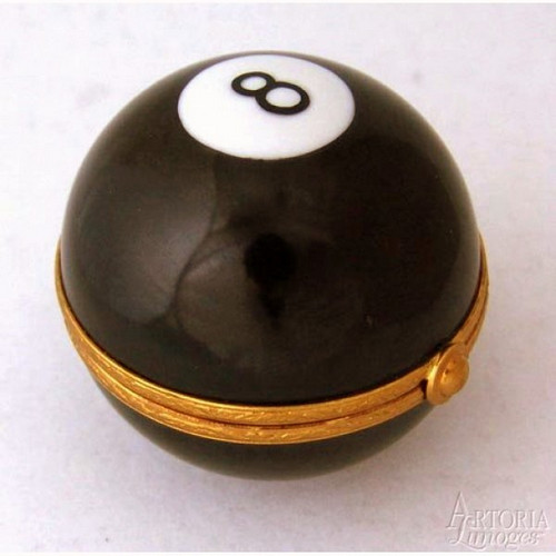 Artoria 8 Ball Limoges Box