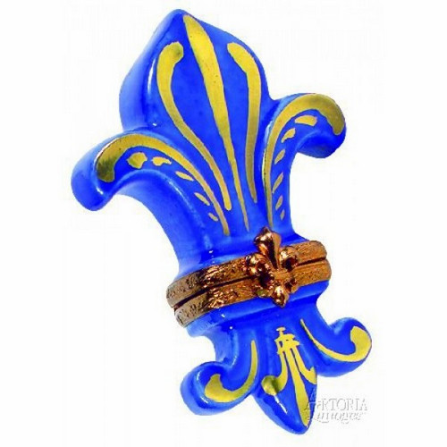 Artoria Fleur De Lys: Blue Limoges Box