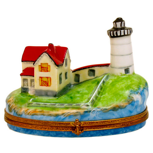 Artoria Nubble Lighthouse Limoges Box