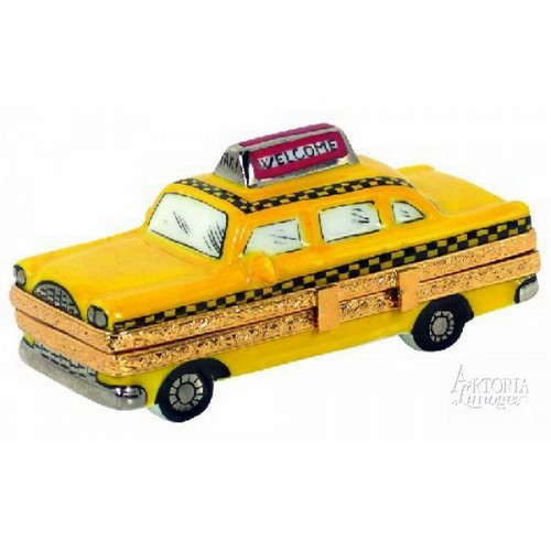 Artoria New York Taxi Limoges Box