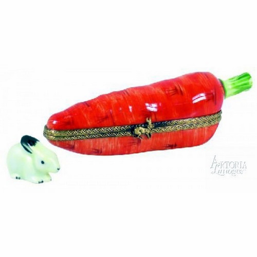Artoria Carrot with Rabbit: Cream Limoges Box