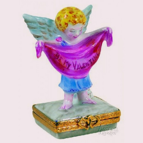 Artoria Valentine Angel Limoges Box
