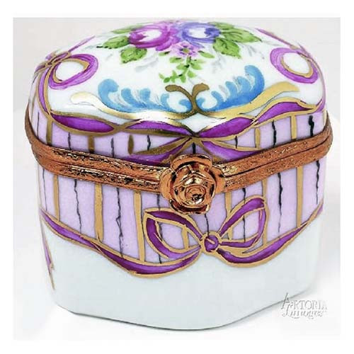 Artoria Odd Shape- 4 Perfume Bottles Limoges Box