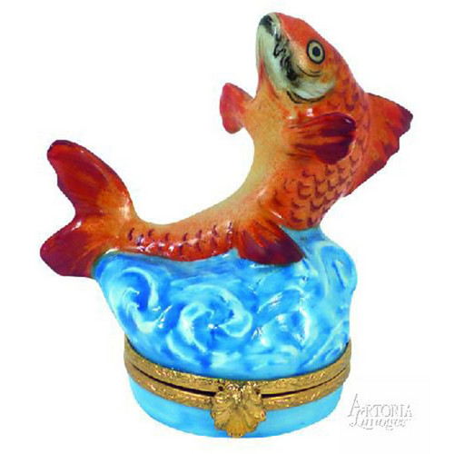 Artoria Goldfish Limoges Box