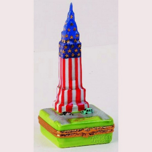 Artoria USA Empire State Building Limoges Box